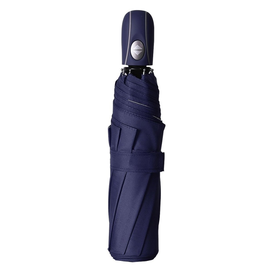 STRATO,  foldable windproof umbrella with auto open/close function, blue