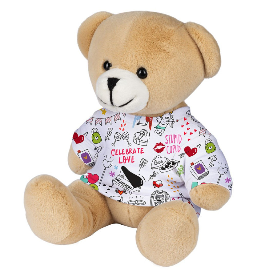 BALOO, teddy bear plush toy, white