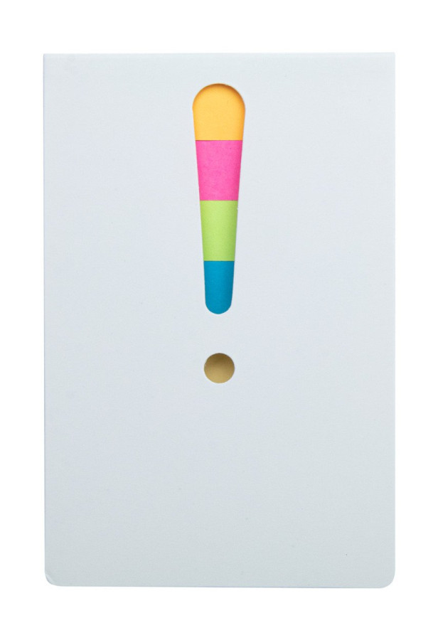 Exclam notes sa lepljivim papirićima