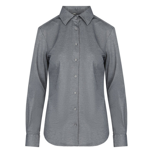 GRANT LSL WOMEN, ženska košulja dugih rukava, siva