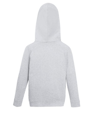 Fruit of the Loom, Kids Lightweight Hooded Sweat, dečija dukserica sa kapuljačom, pepeljasto siva, 5-6