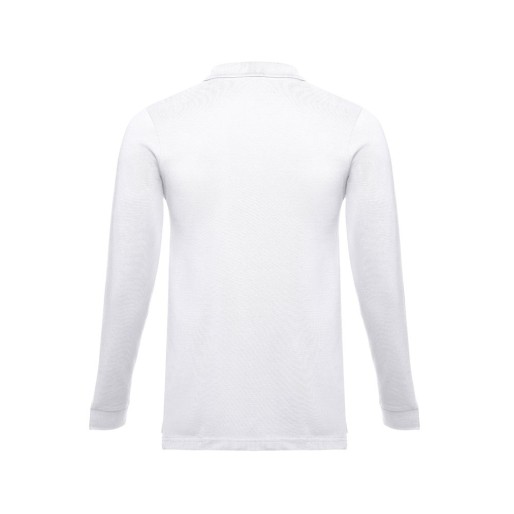 THC BERN . Muška polo majica dugi rukav , Bela, 3XL
