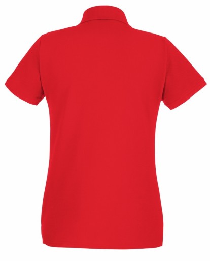 Fruit of the Loom, Ladies Premium Polo, ženska premium polo majica, crvena, L
