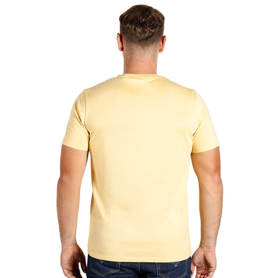 ORGANIC T, majica od organskog pamuka, 160g/m2, svetlo žuta