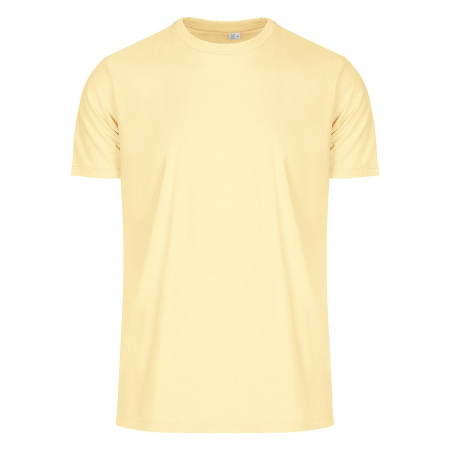 ORGANIC T, majica od organskog pamuka, 160g/m2, svetlo žuta