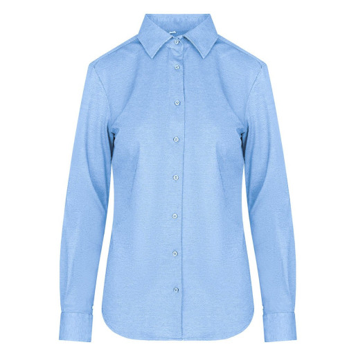 GRANT LSL WOMEN, women's long sleeve shirt, sky blue