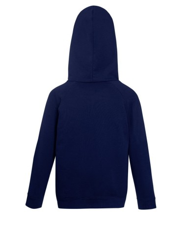 Fruit of the Loom, Kids Lightweight Hooded Sweat, dečija dukserica sa kapuljačom, tamno teget, 5-6
