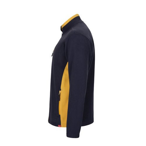VL GERAS. Two-tone fleece jacket (220g/m²) in polyester (100%)