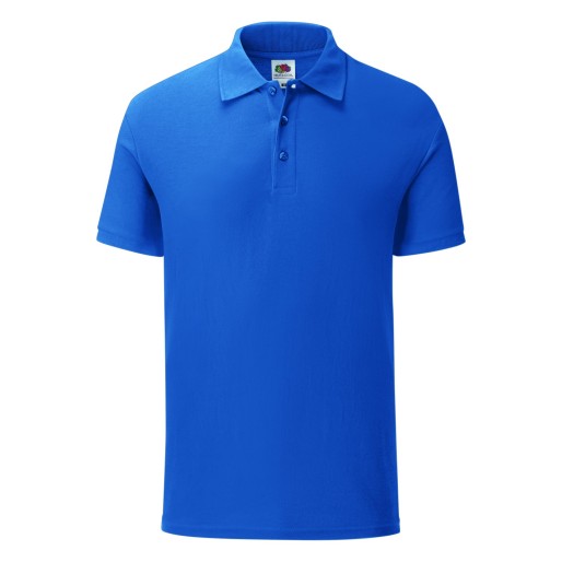 Fruit of The Loom Iconic Polo muška polo majica kratkih rukava rojal plava, 3XL