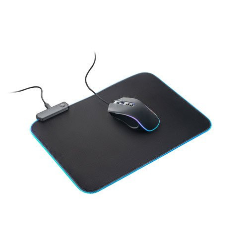 THORNE MOUSEPAD RGB. Herná podložka pod myš s RGB LED svetlami z polyesteru
