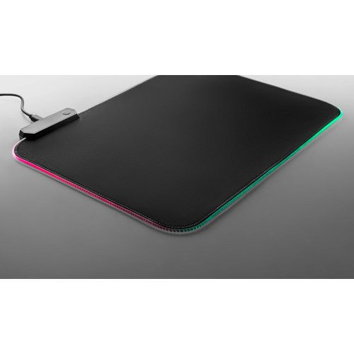 THORNE MOUSEPAD RGB. Herná podložka pod myš s RGB LED svetlami z polyesteru