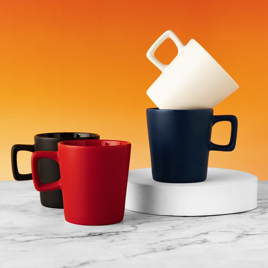 CHAI, stoneware mug, 300 ml, red