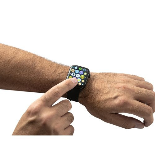 WILES. Inteligentné hodinky s 1.85" obrazovkou, IPX4 a 3-dňovou výdržou batérie a silikónovým remienkom