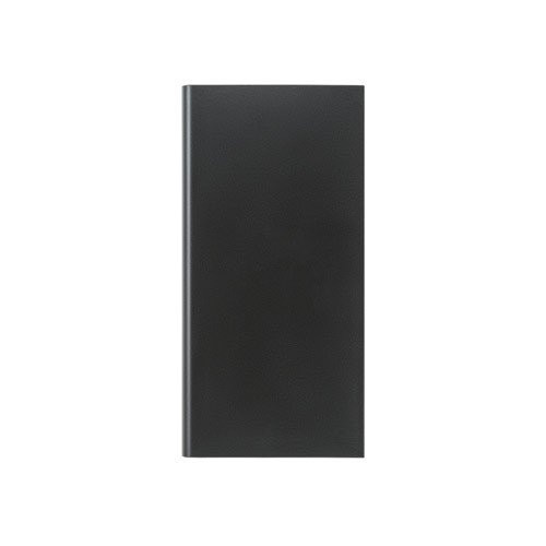 CLERK. 8.000 mAh power bank with solar panel in 100% recycled aluminium