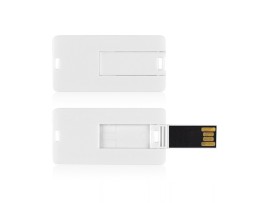 MINI CARD, USB Flash memorija, 4GB, bela