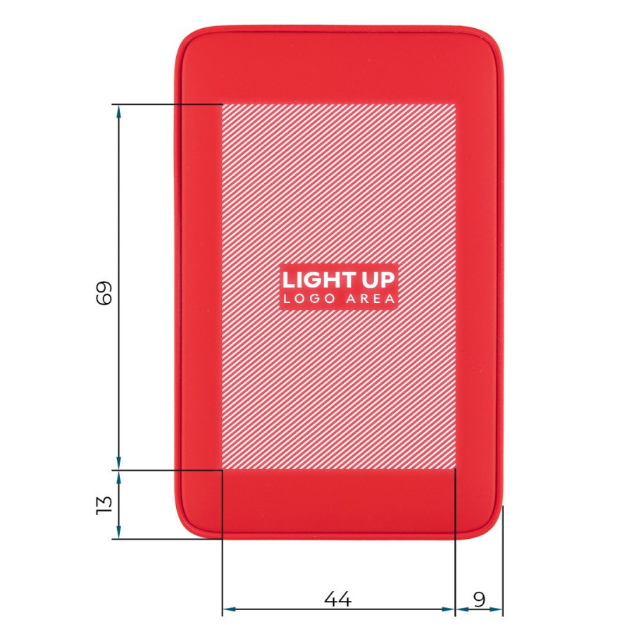 ODIN 5, pomoćna baterija, 5.000 mah, crvena
