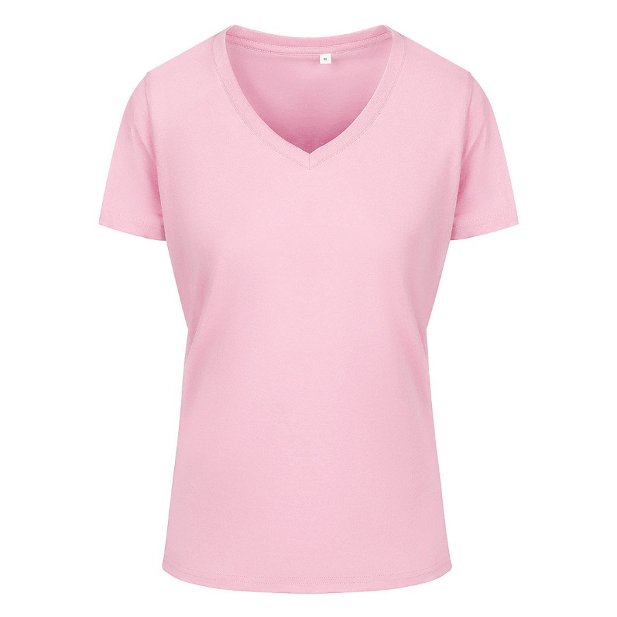 TARGET V LADY, ženska pamučna majica, v-izrez, 160 g/m2, roze