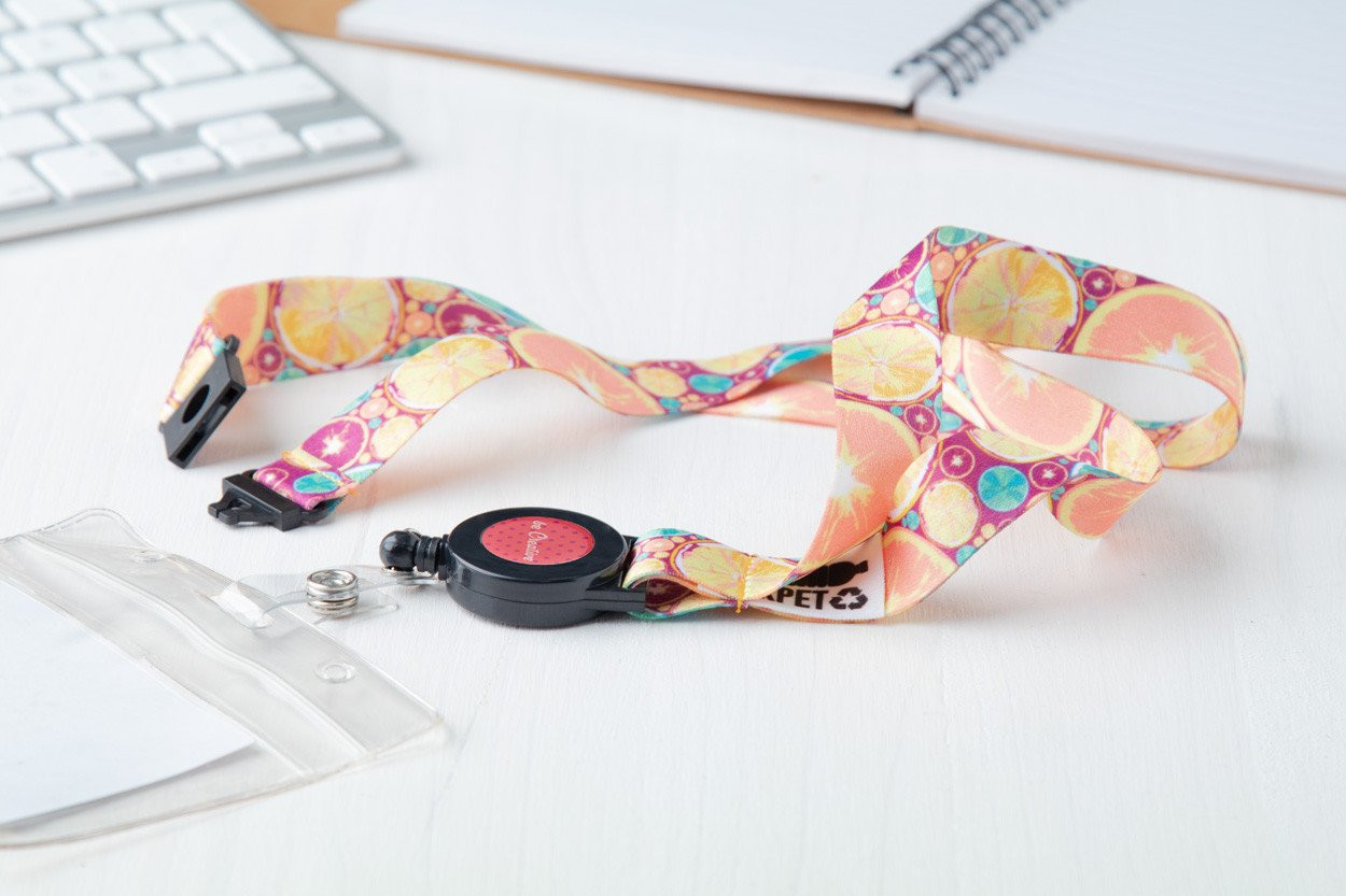 Subyard YoYo A Safe RPET custom sublimation lanyard