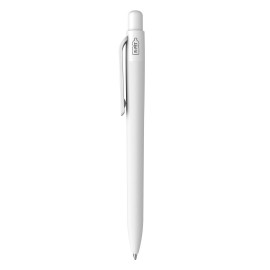 KIND SOFT, maxema plastic ball pen, white