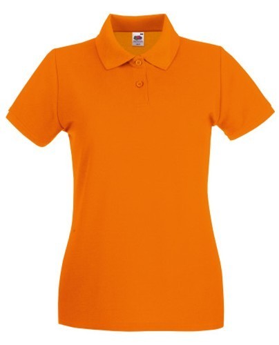 Fruit of the Loom, Ladies Premium Polo, women's premium polo shirt, burgundy, 2XL