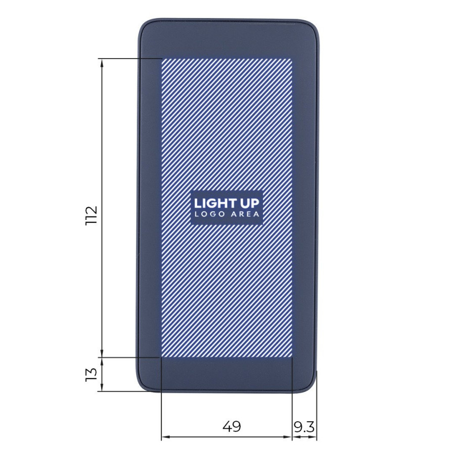 ODIN 10 PD, pomoćna baterija, 10.000 mah, plava
