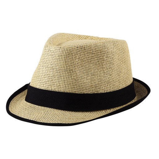 IBIZA, šešir sa trakom, crni