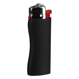 PYRO SOFT, plastic flint lighter, black