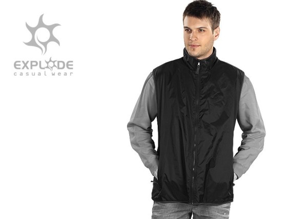 STARTER, prsluk sa dva lica, crni