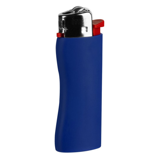 PYRO SOFT, plastic flint lighter, blue
