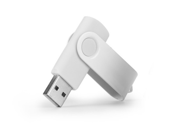 SMART, USB Flash memorija, 4GB, bela