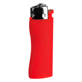 PYRO SOFT, plastic flint lighter, red