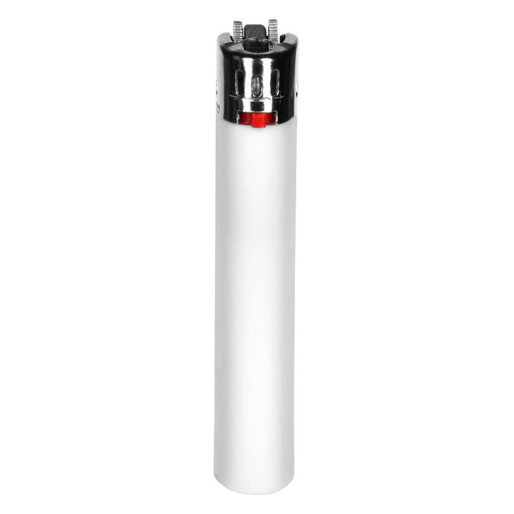 PYRO SOFT, plastic flint lighter, white