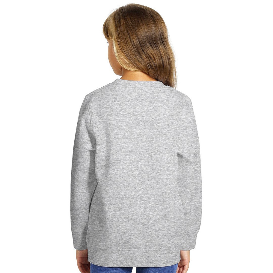 SPRING KID, kids' sweatshirt, round neck, 280 g/m2, ash