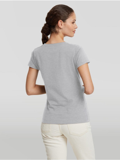 RUSSEL, Ladies' Authentic Classic T pamučna majca svetlo oxford siva S