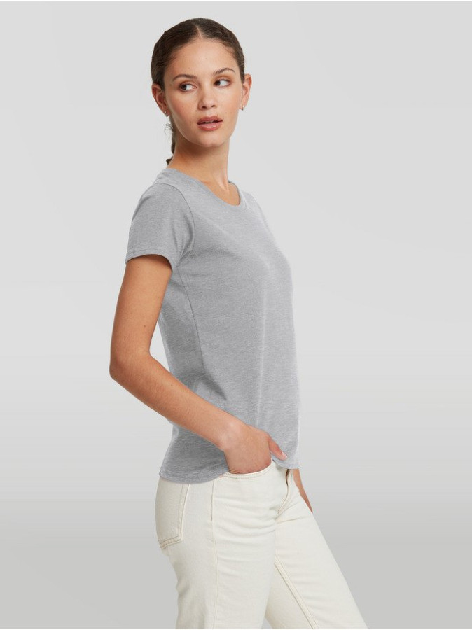 RUSSEL, Ladies' Authentic Classic T pamučna majca svetlo oxford siva S