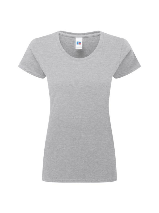 RUSSEL, Ladies' Authentic Classic T pamučna majca svetlo oxford siva S