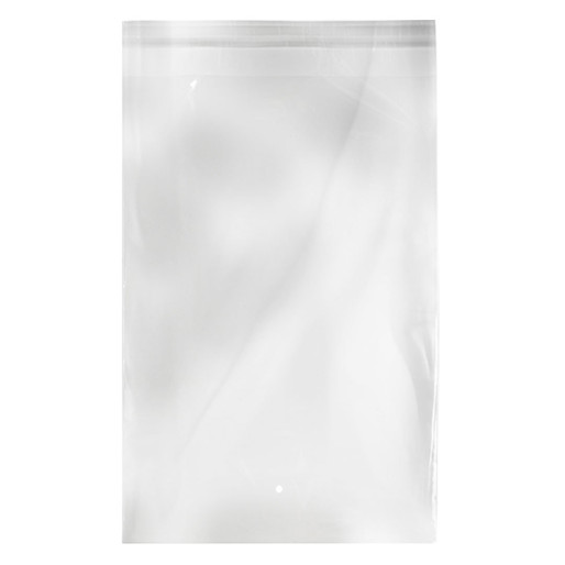 POLY BAG 60 x 40, packing bags, size 60 x 40 cm, 50 pcs, transparent