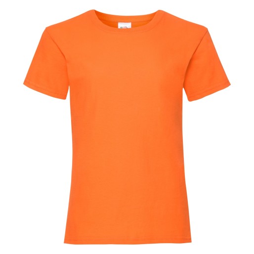 Fruit of the Loom, Valueweigtht women's t-shirt, orange, 3-4