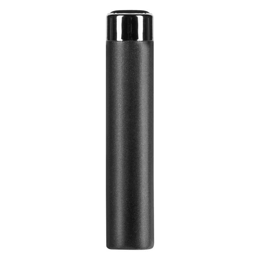 DON, metal lighter with jet flame, metallic black