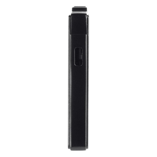 LORD, metal lighter with jet flame, black