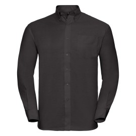 RUSSELL EASY CARE OXFORD men's LS ECare Oxfrd shirt, long sleeve shirt