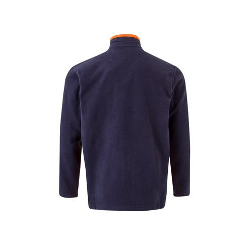 VL GERAS. Two-tone fleece jacket (220g/m²) in polyester (100%)
