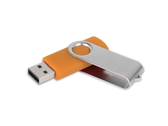 SMART, USB Flash Memory, 4GB, Orange