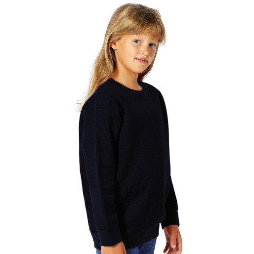 SPRING KID, kids' sweatshirt, round neck, 280 g/m2, blue