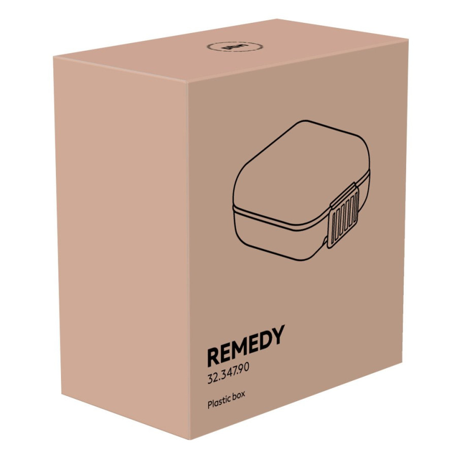 REMEDY, plastična kutijica, bela