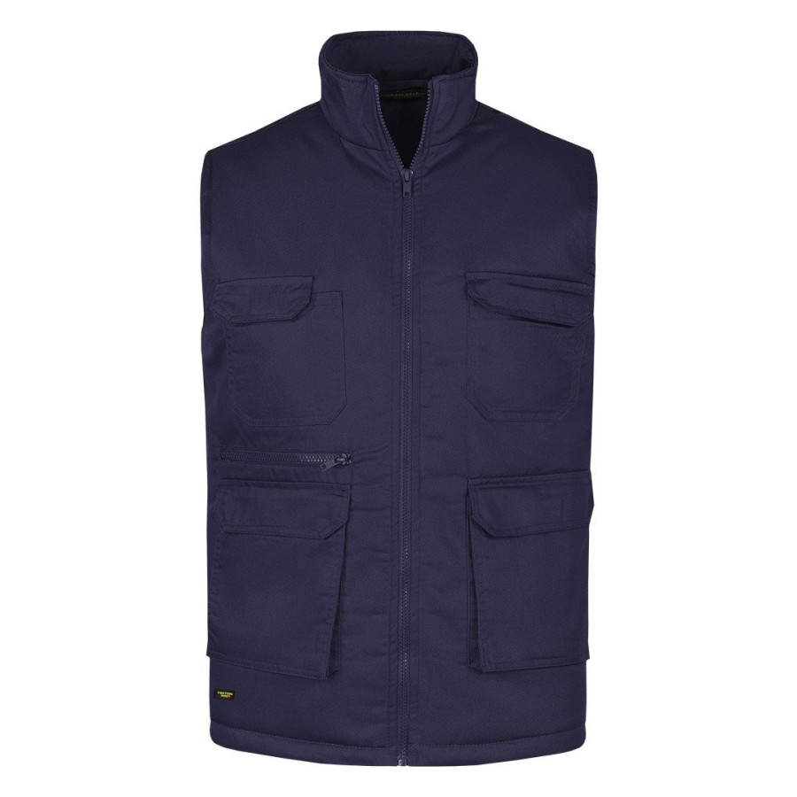 CRAFT VEST II, workwear vest, blue