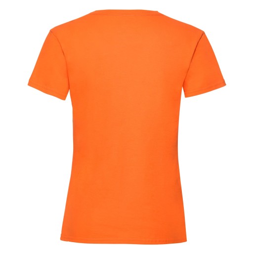 Fruit of the Loom, Valueweigtht women's t-shirt, orange, 5-6