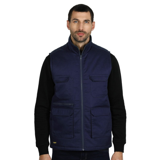 CRAFT VEST II, workwear vest, blue