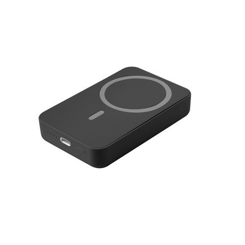 AMPERE 10. 10.000 mAh magnetic power bank with 15W superfast wireless charger in recycled ABS (100% rABS)