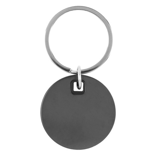 CIRCO COLORE, metalni privezak za ključeve, crni